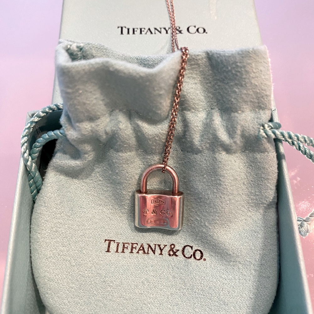 Tiffany & Co Padlock Lock Necklace
